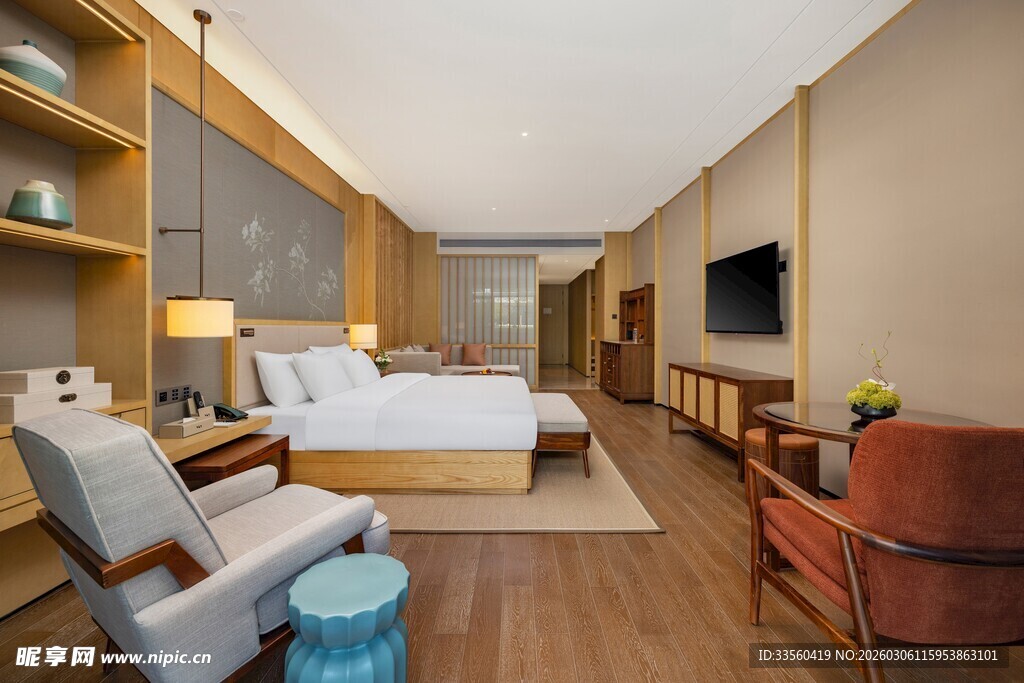 现代简约风格温馨卧室