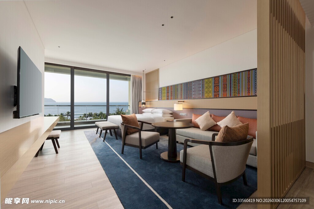 现代简约风温馨客厅空间