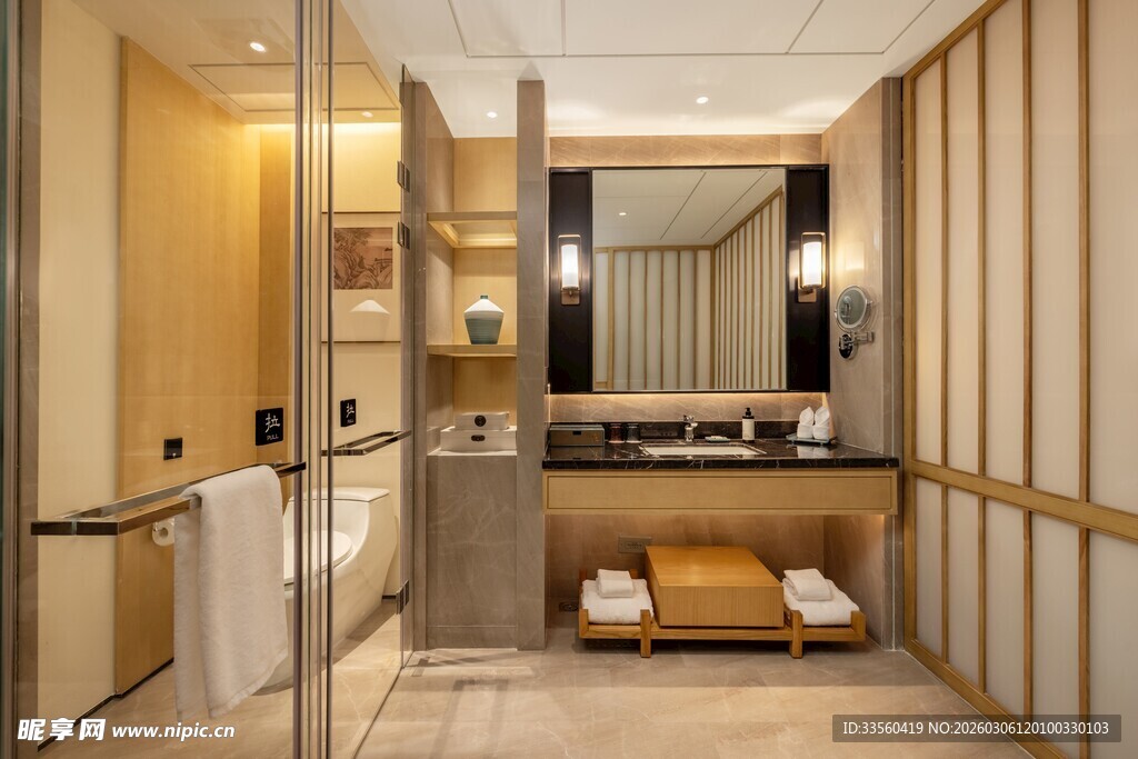 现代简约风格豪华浴室空间