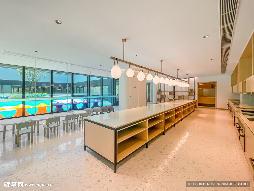 现代简约风开放式办公空间