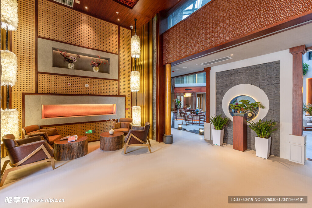 现代风格客厅室内装饰展示