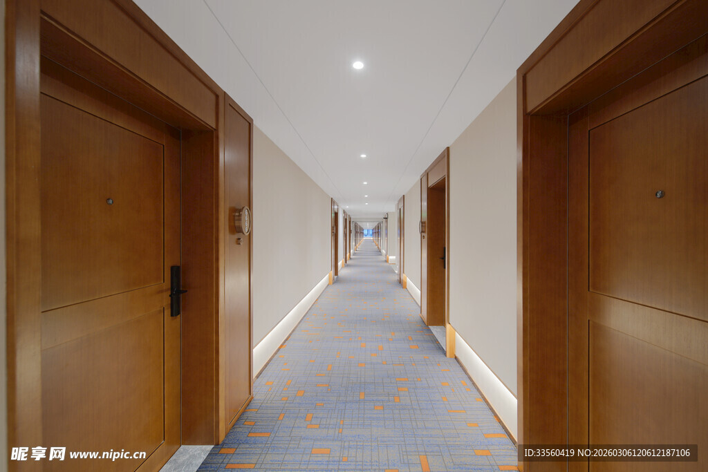 现代简约风格酒店走廊