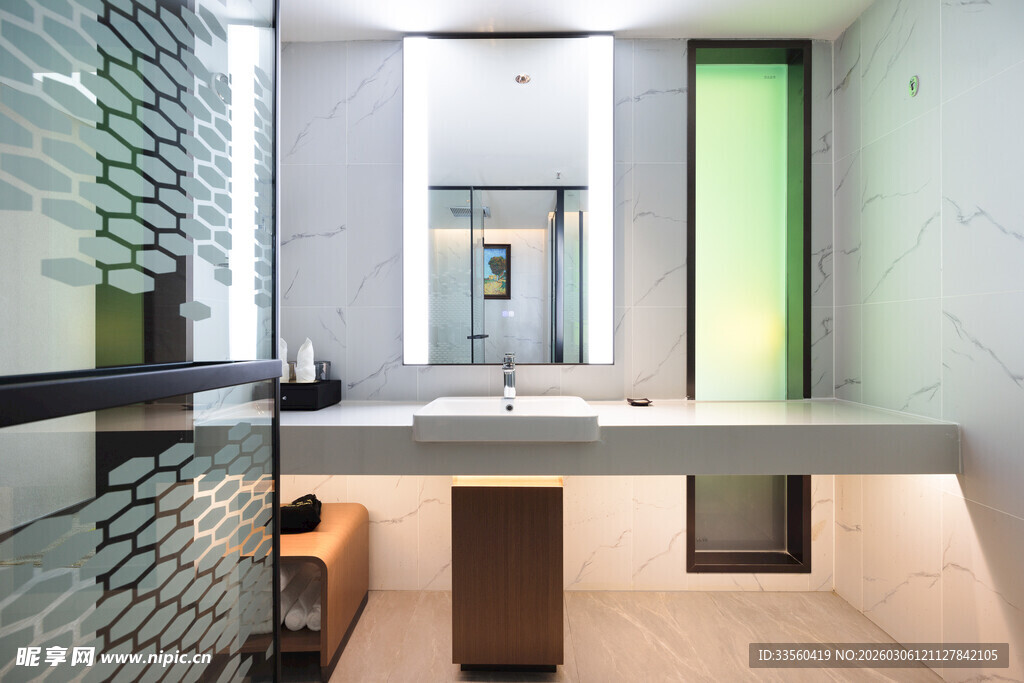 现代简约风格浴室空间