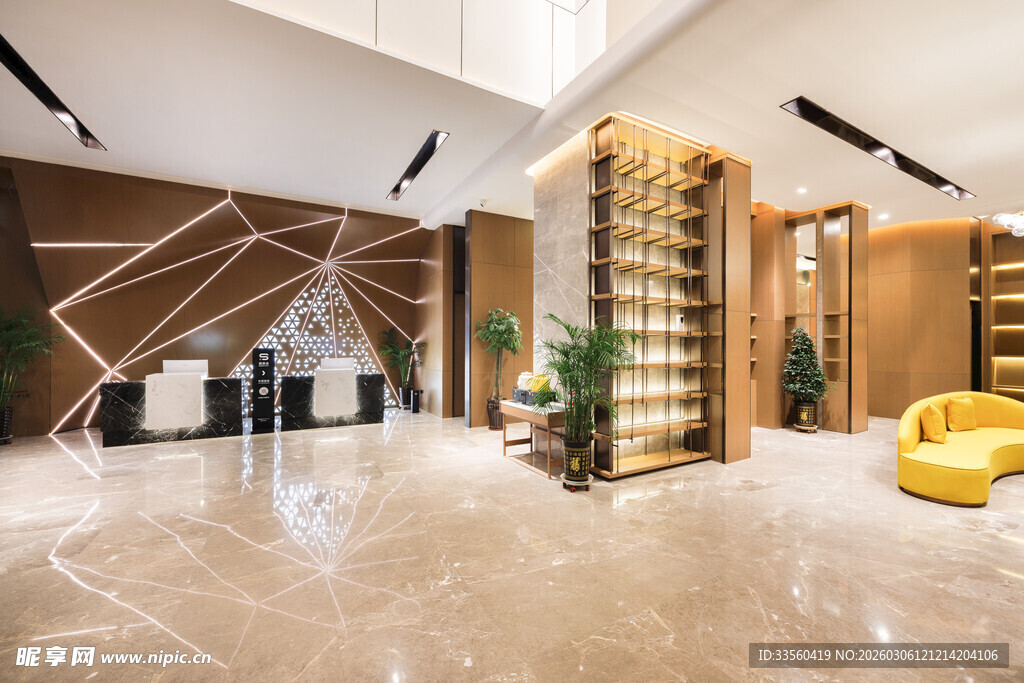 现代豪华大厅室内设计