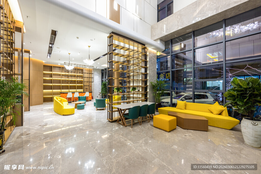 现代时尚室内休闲空间