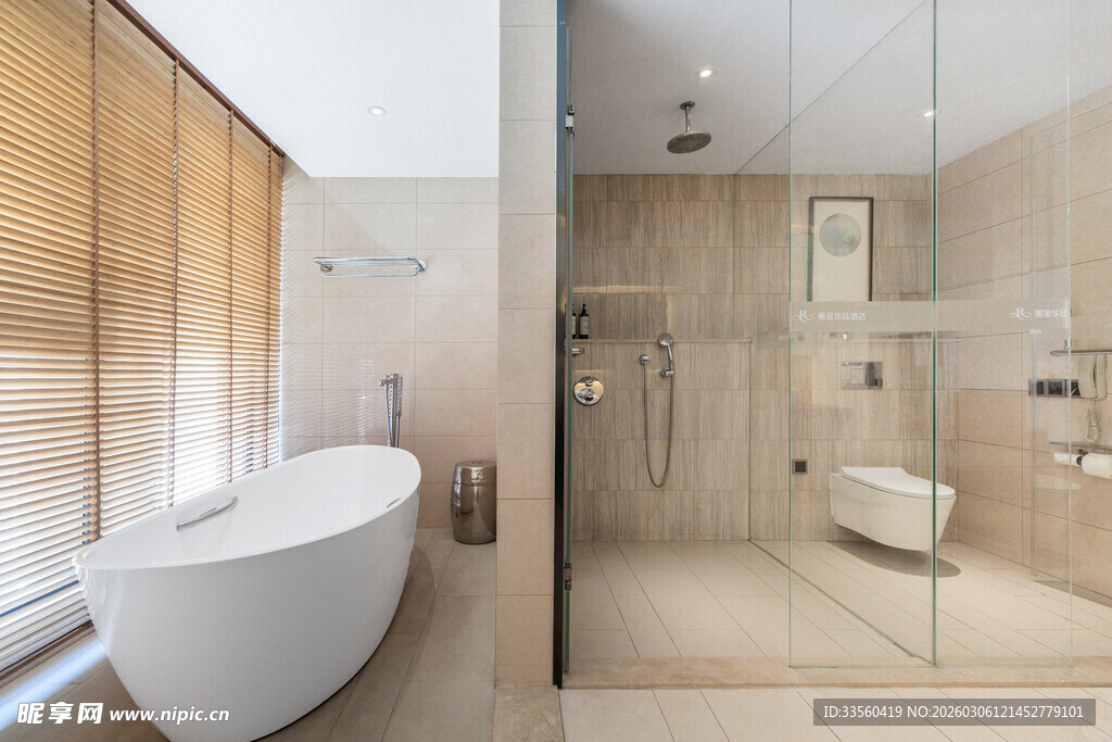 现代简约风豪华浴室空间