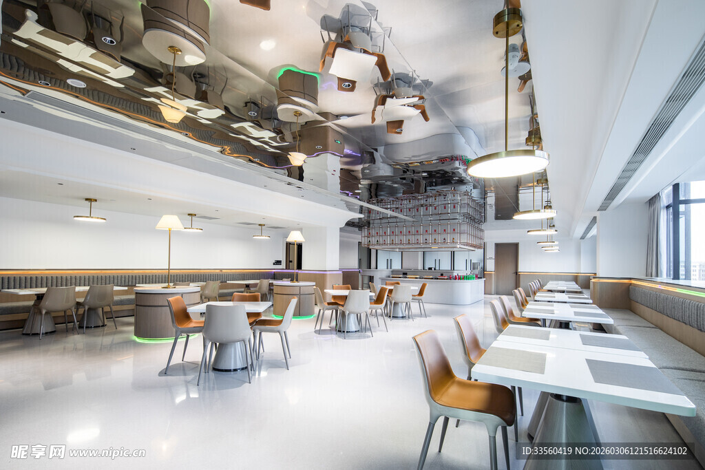 现代风格创意餐厅空间