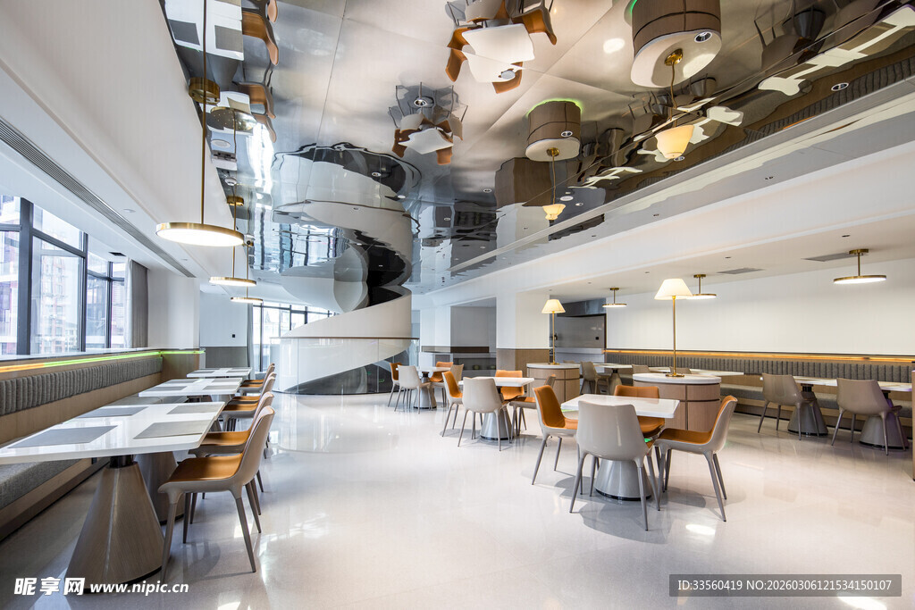 现代时尚餐厅室内空间设计