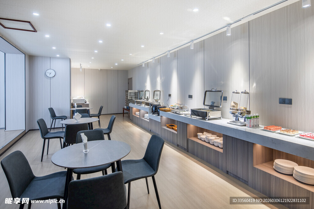 现代简约风格餐厅内部