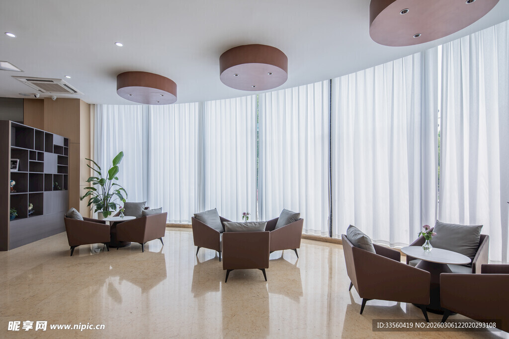 现代风格舒适休闲大厅