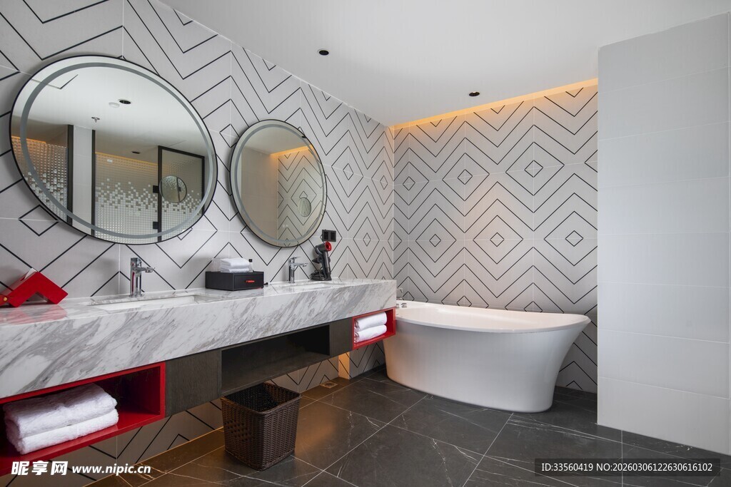 现代简约风时尚浴室空间