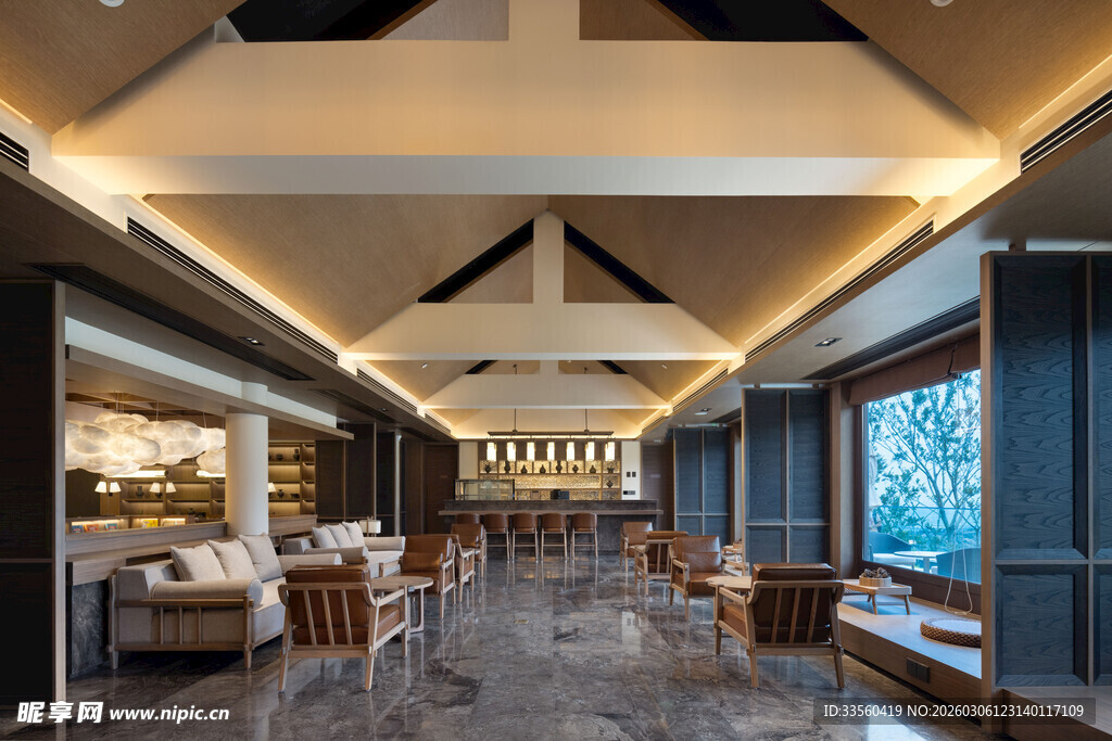 现代雅致的室内休闲空间