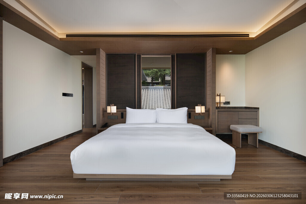 现代简约风格温馨卧室