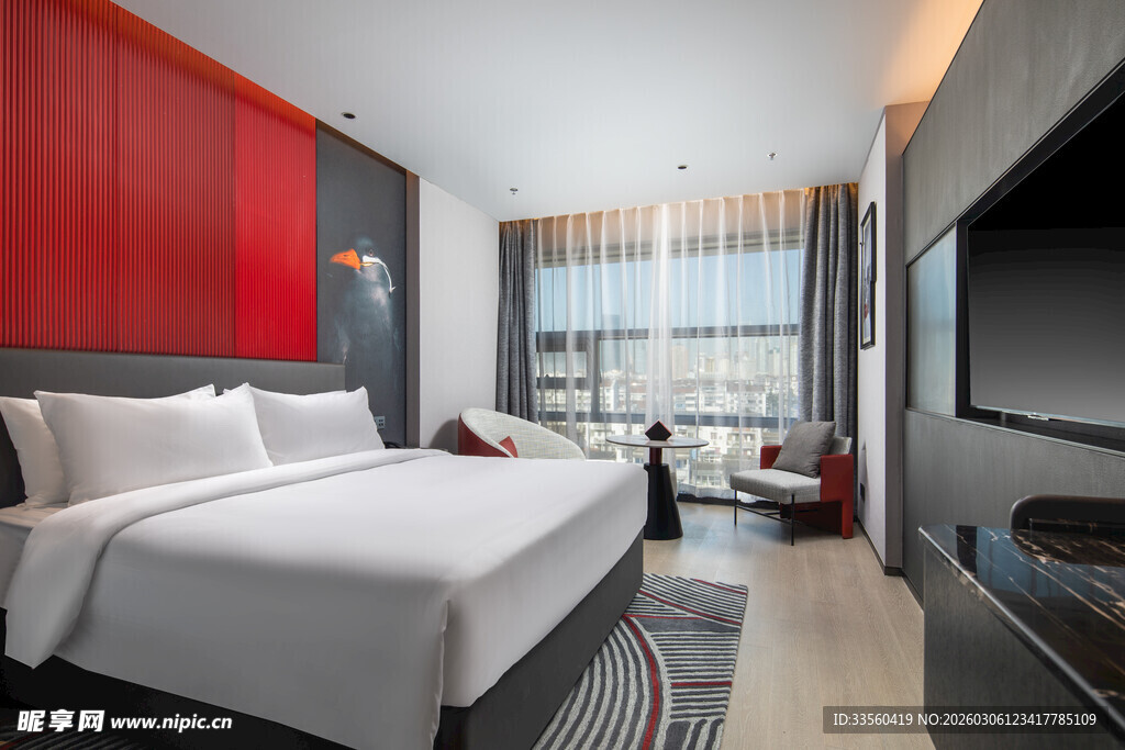 现代简约风格豪华酒店客房
