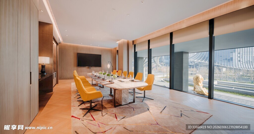 现代简约风格豪华餐厅空间