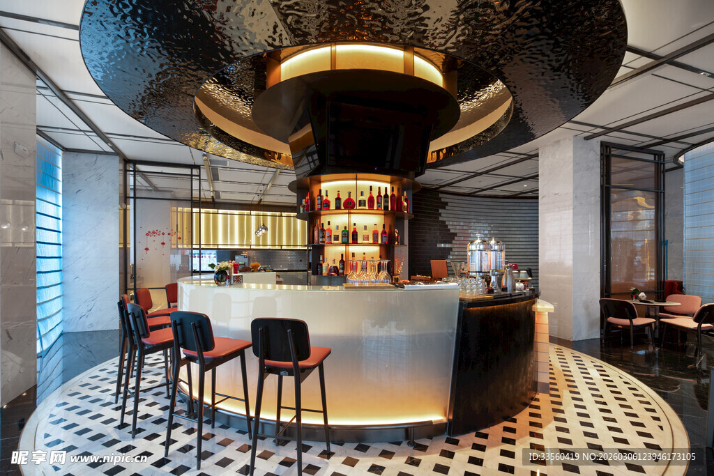 现代时尚酒吧室内空间设计