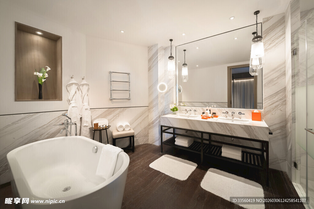 现代简约风格浴室空间