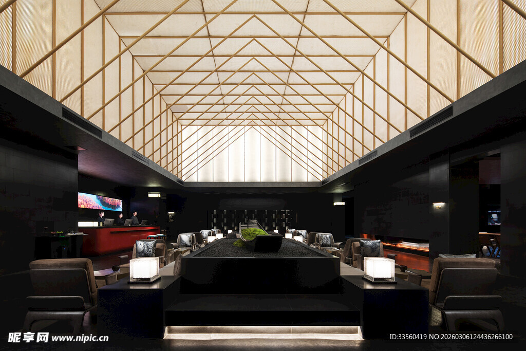 现代风格宽敞室内空间