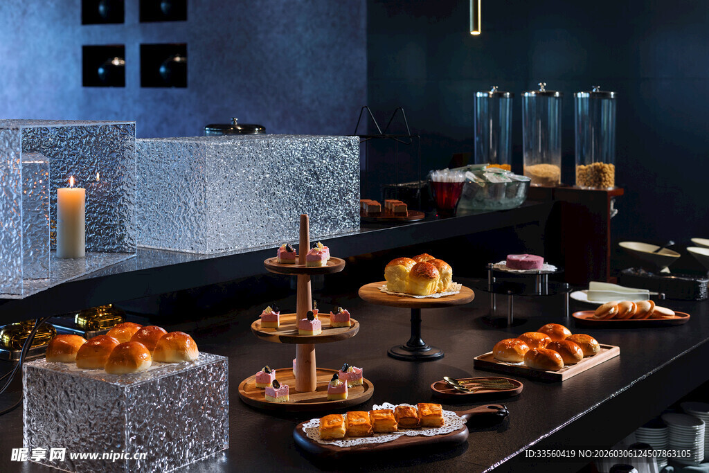 精致自助美食陈列