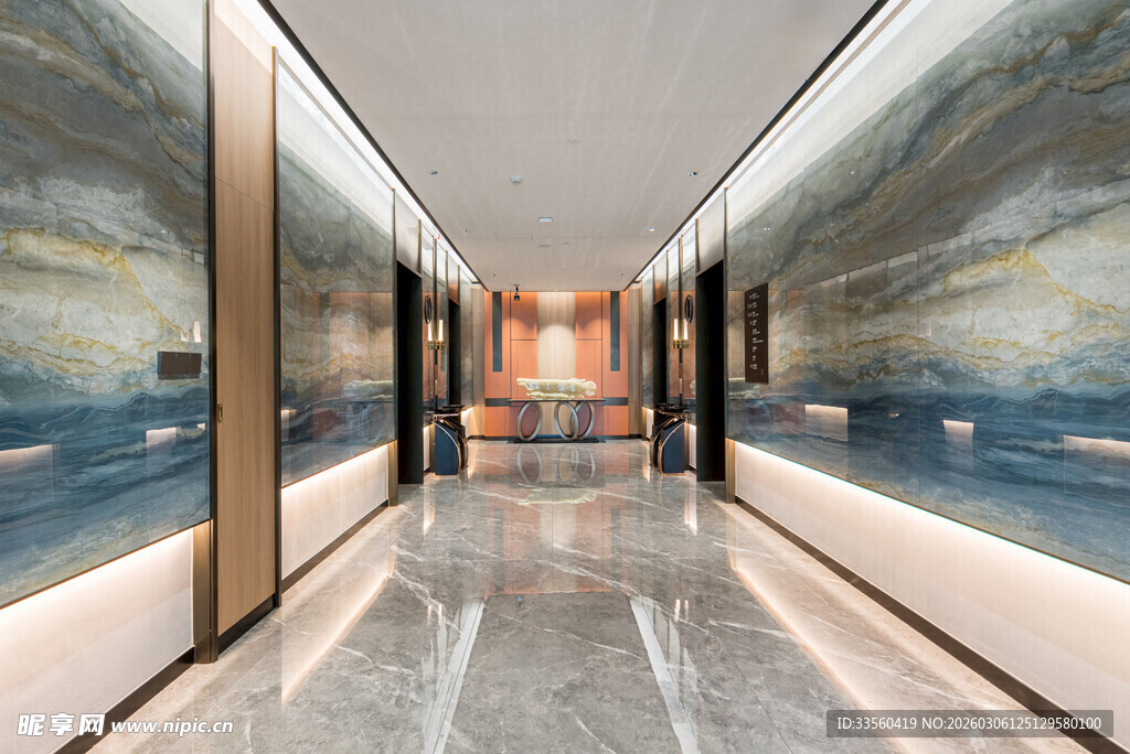 现代艺术风走廊空间设计