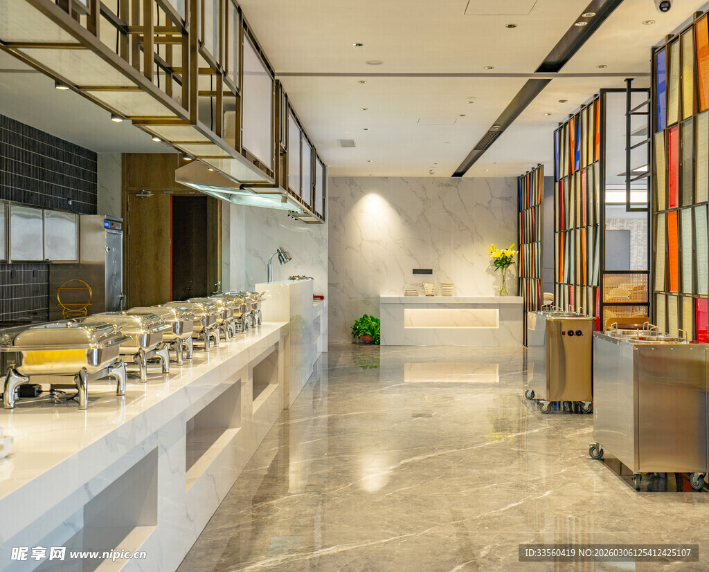 现代简约风餐厅室内空间