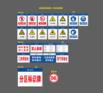 安全警示标识合集