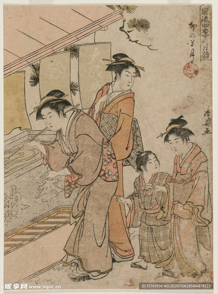 四季时髦参诣图