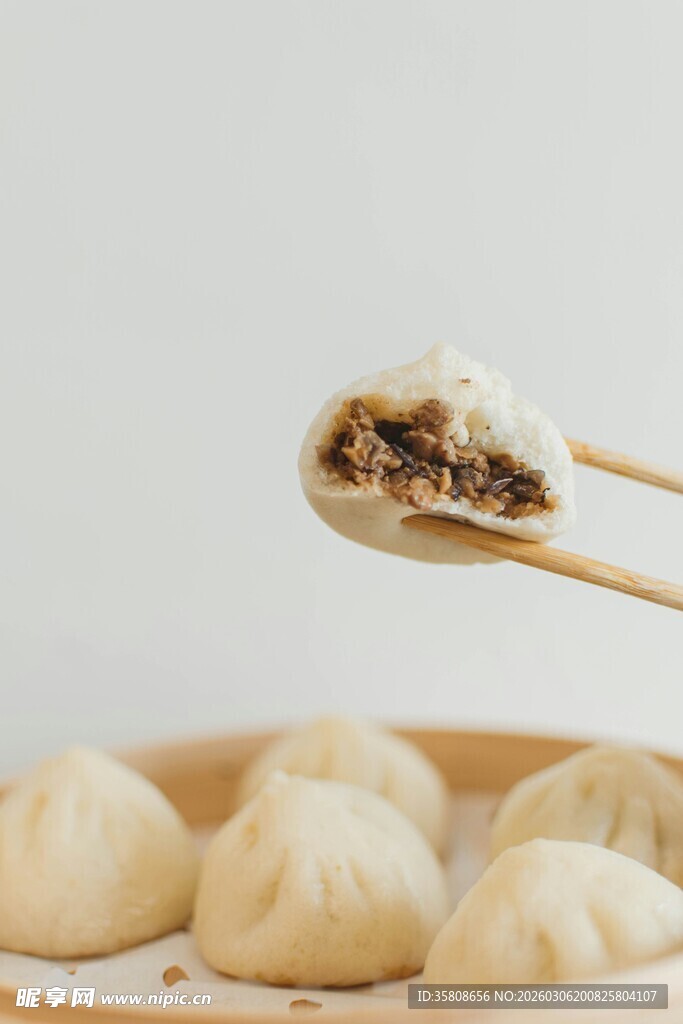 美味肉馅小笼包