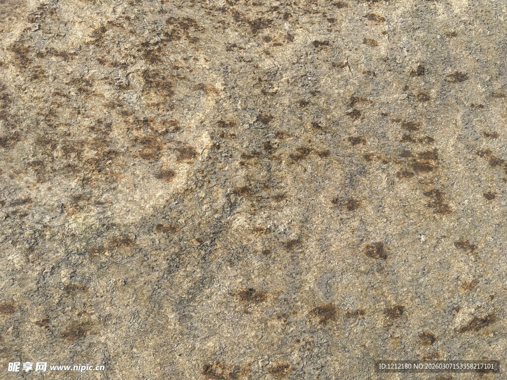 粗糙棕褐色纹理石材表面