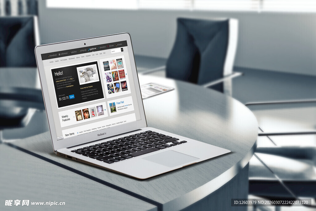 高端样机VI智能样机贴图