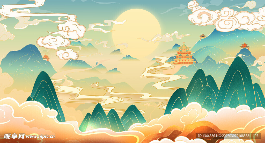 国潮背景
