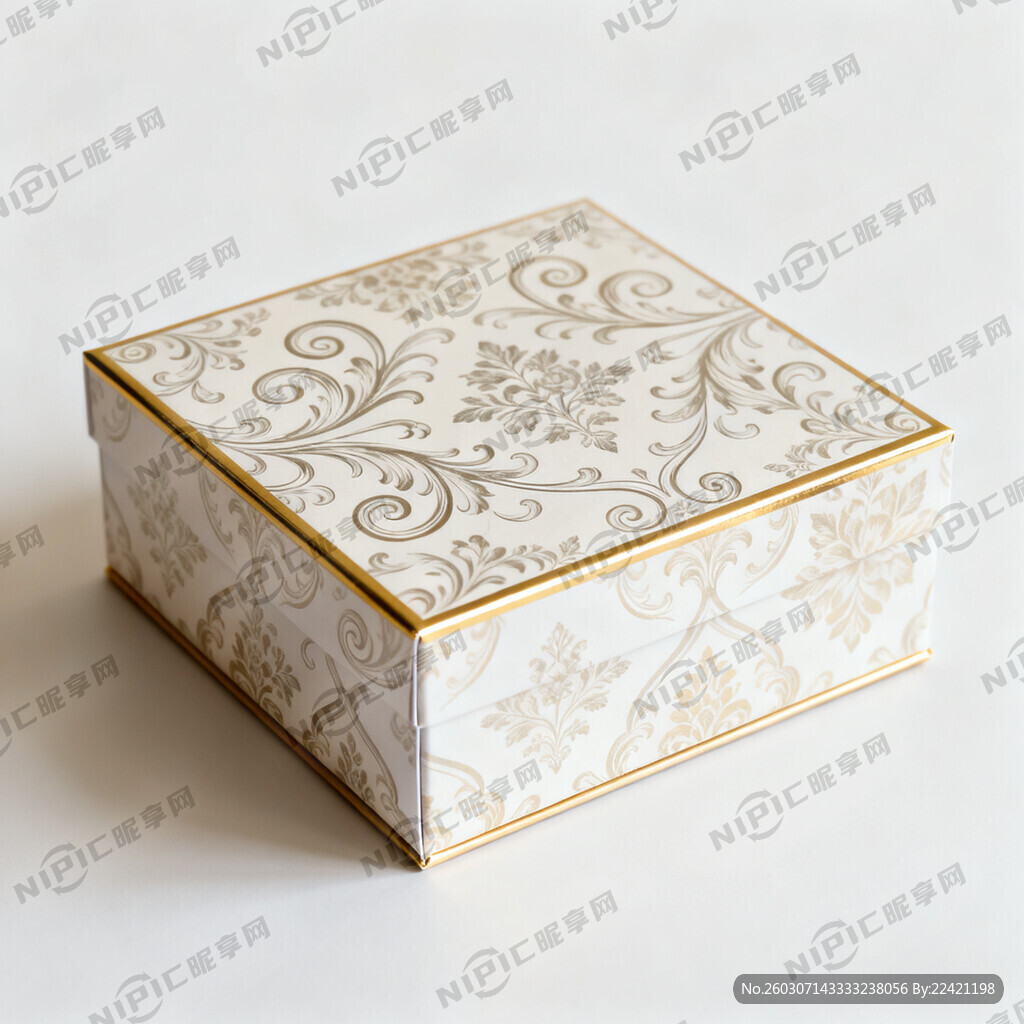 放欧式图案的外包装彩印盒