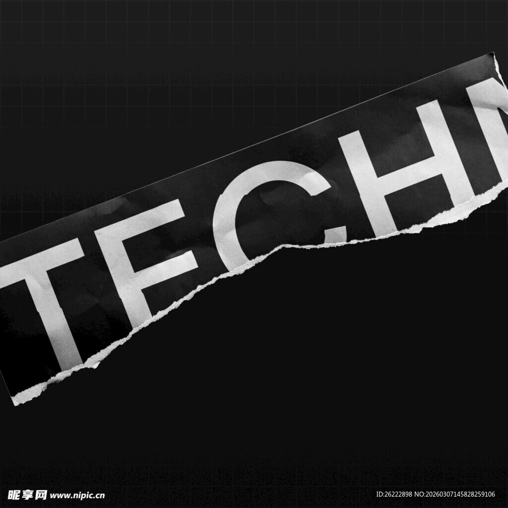 复古潮流 酸性褶皱 撕纸 撕裂