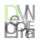 DM字样立体创意设计