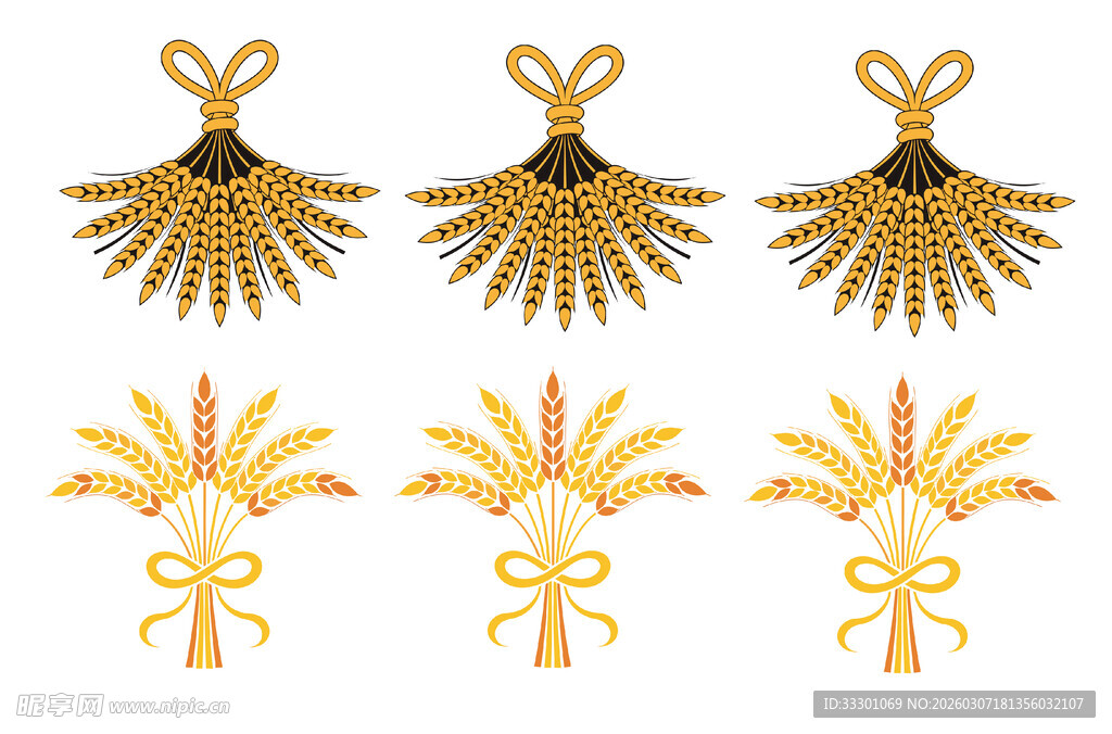 麦穗图案