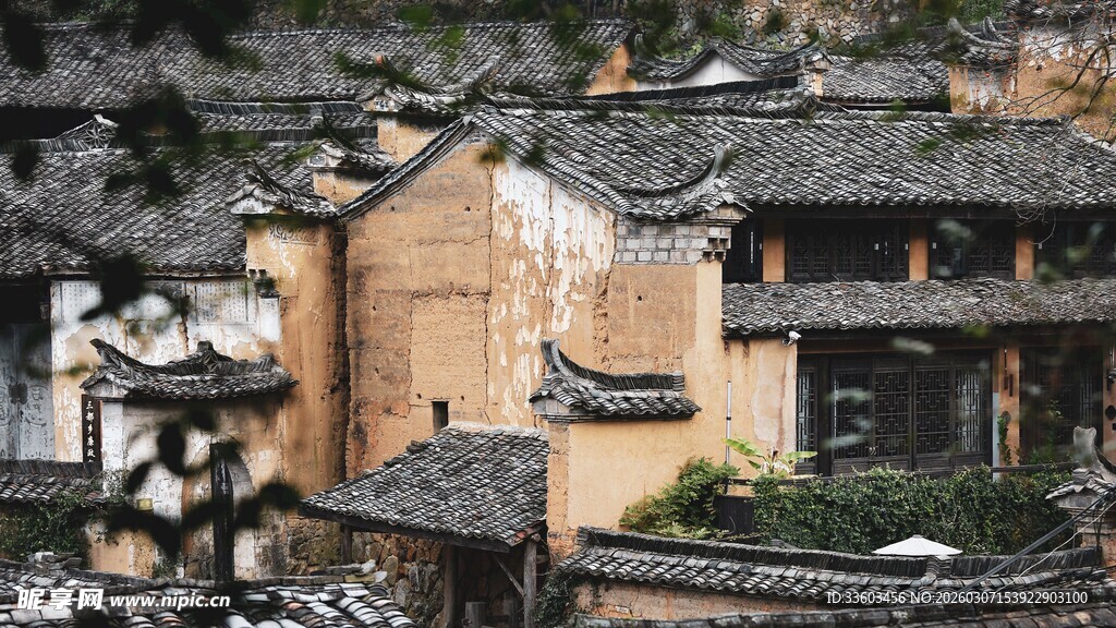 徽派古村落建筑风貌