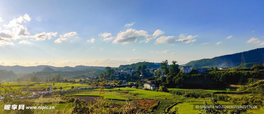 田园风光美景如画