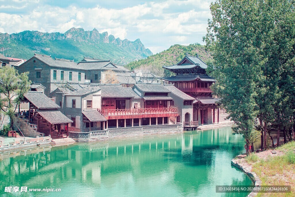 江南水乡古村落美景