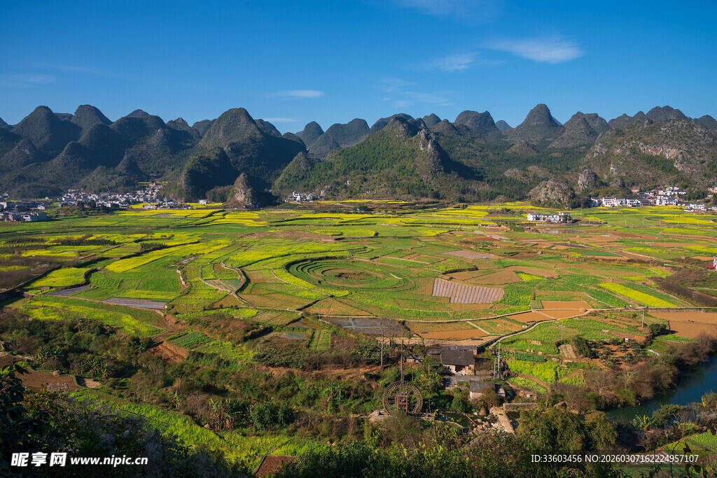 田园山水风光美景