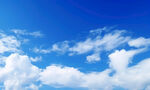 蓝天白云美景