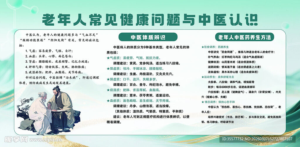 老年人中医药知识