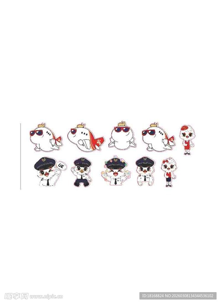 可爱卡通人物头像集合