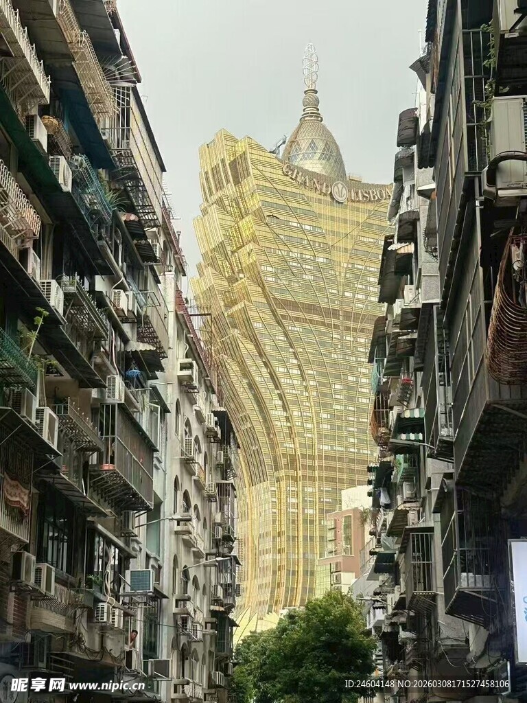 澳门街巷与标志性建筑