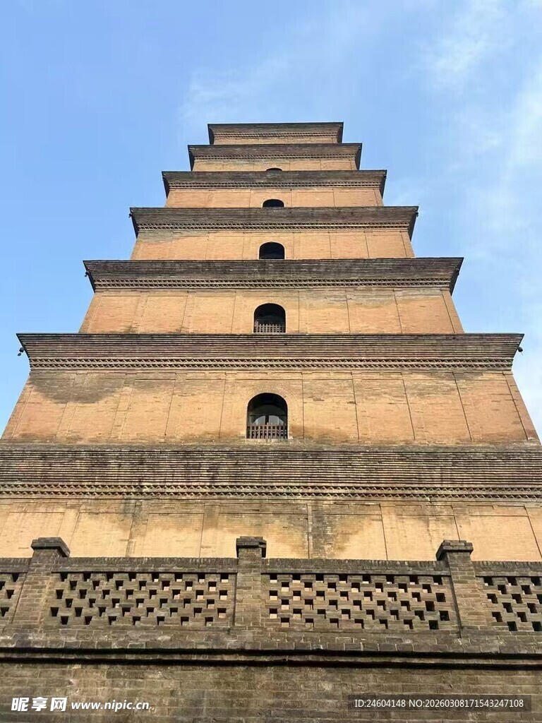 西安大雁塔壮观景致