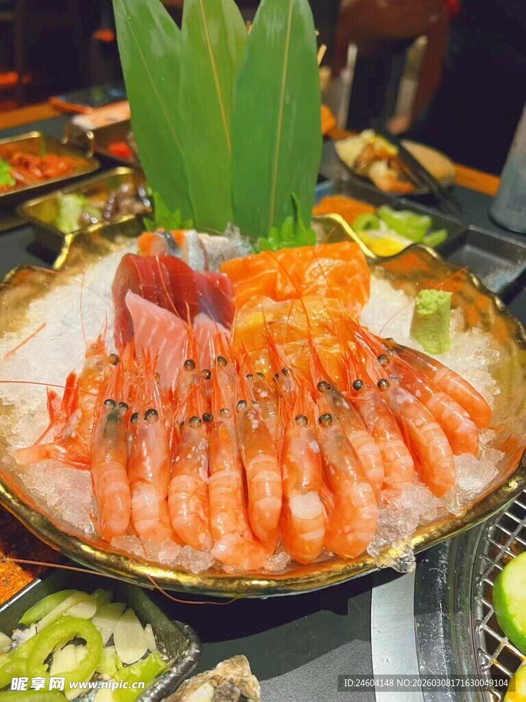 美味日式刺身拼盘