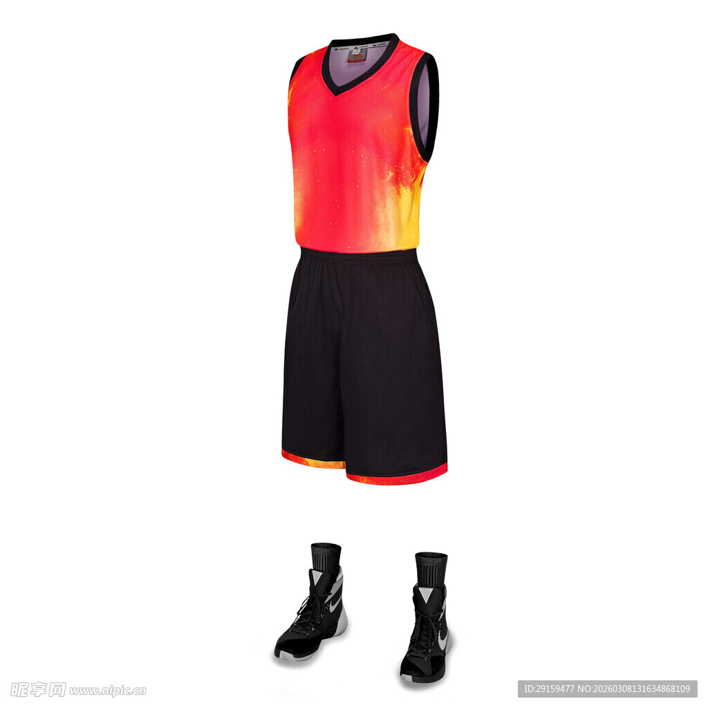 时尚篮球运动套装展示