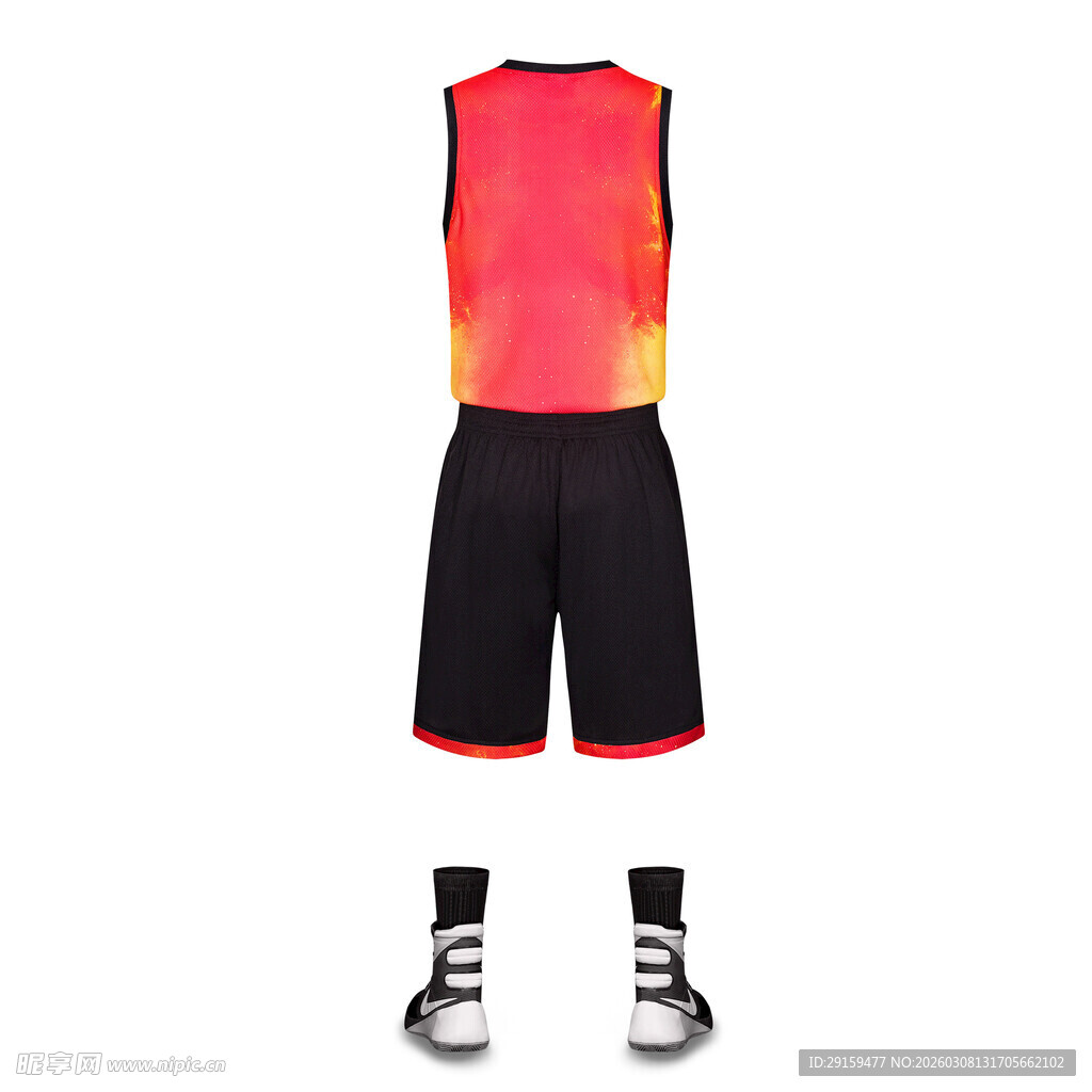 篮球运动套装及鞋袜展示