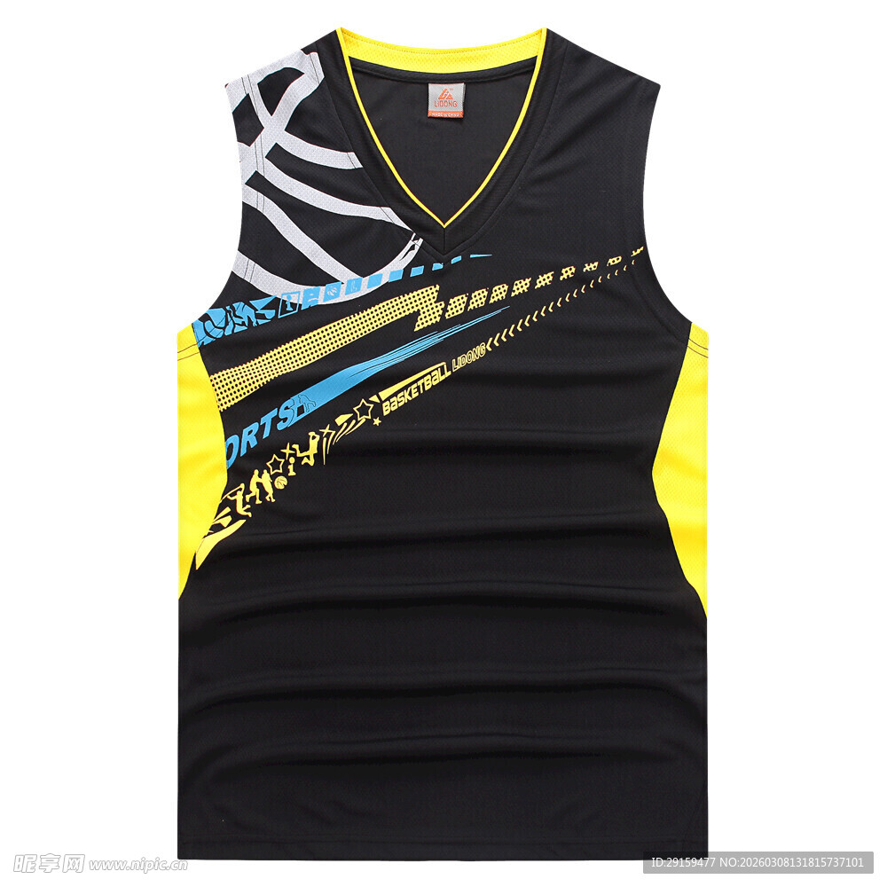 时尚运动无袖背心