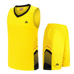 黄色篮球运动套装