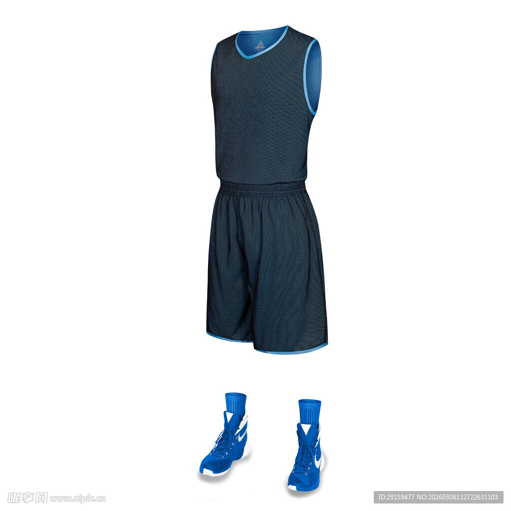 男士篮球运动套装及鞋